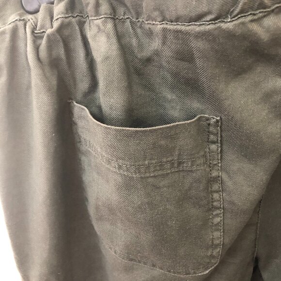 drawstring wide leg pants - Picture 6 of 7